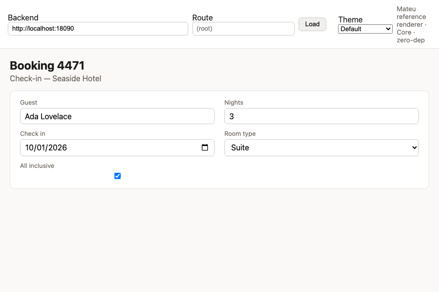Default theme