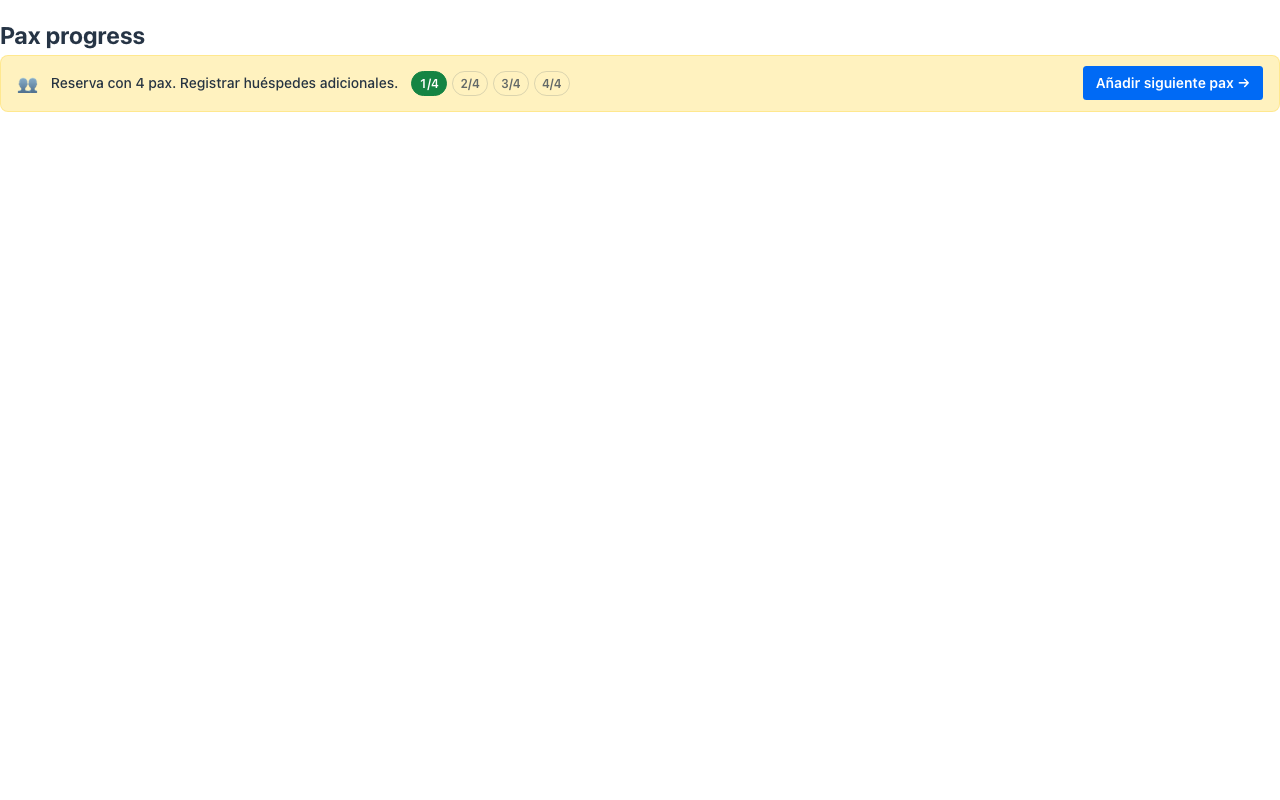 Task progress